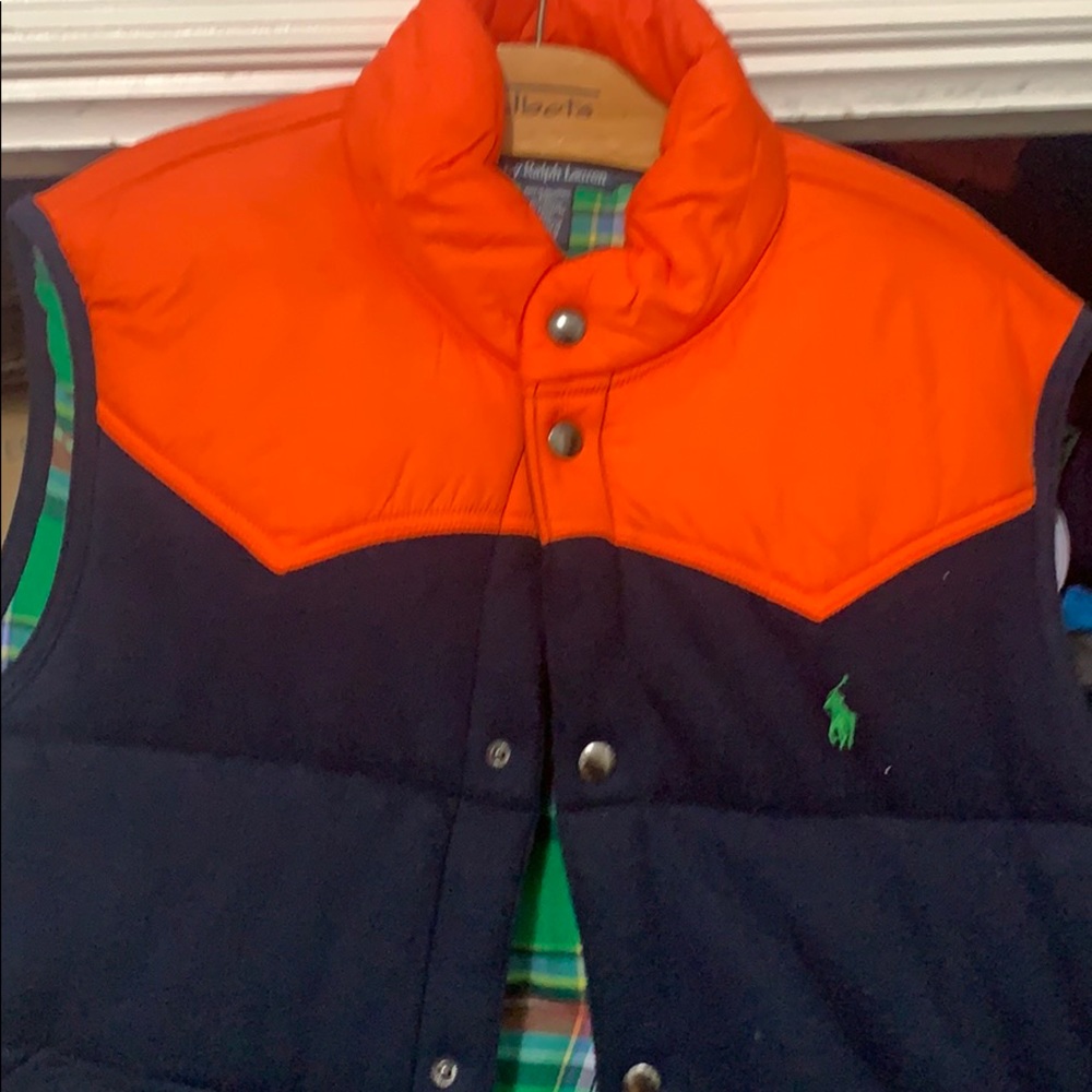 Polo vest jacket vintage